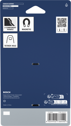Kemasan obeng mata bor T-handle Bosch PRO dengan ujung magnetik.